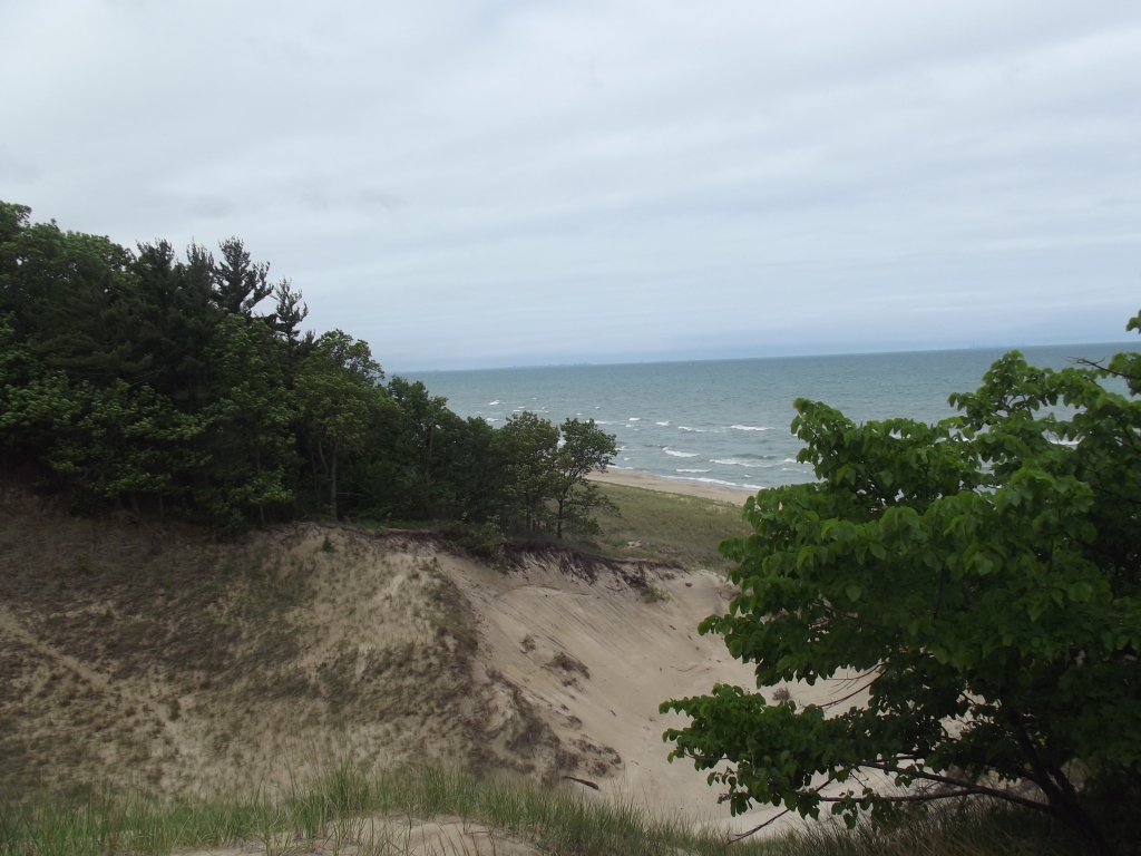 Lake Michigan and the Sand Dunes